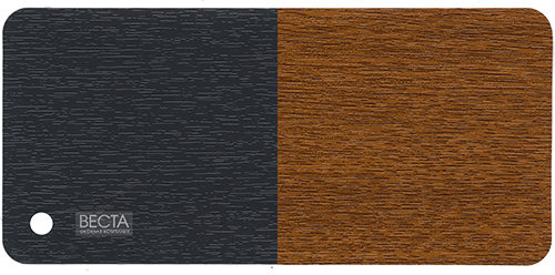 Ламинирующая пленка RENOLIT EXOFOL CLASSIC Антрацитово-серый 167 (Anthracite Grey 167)/Золотой Дуб (Golden Oak)